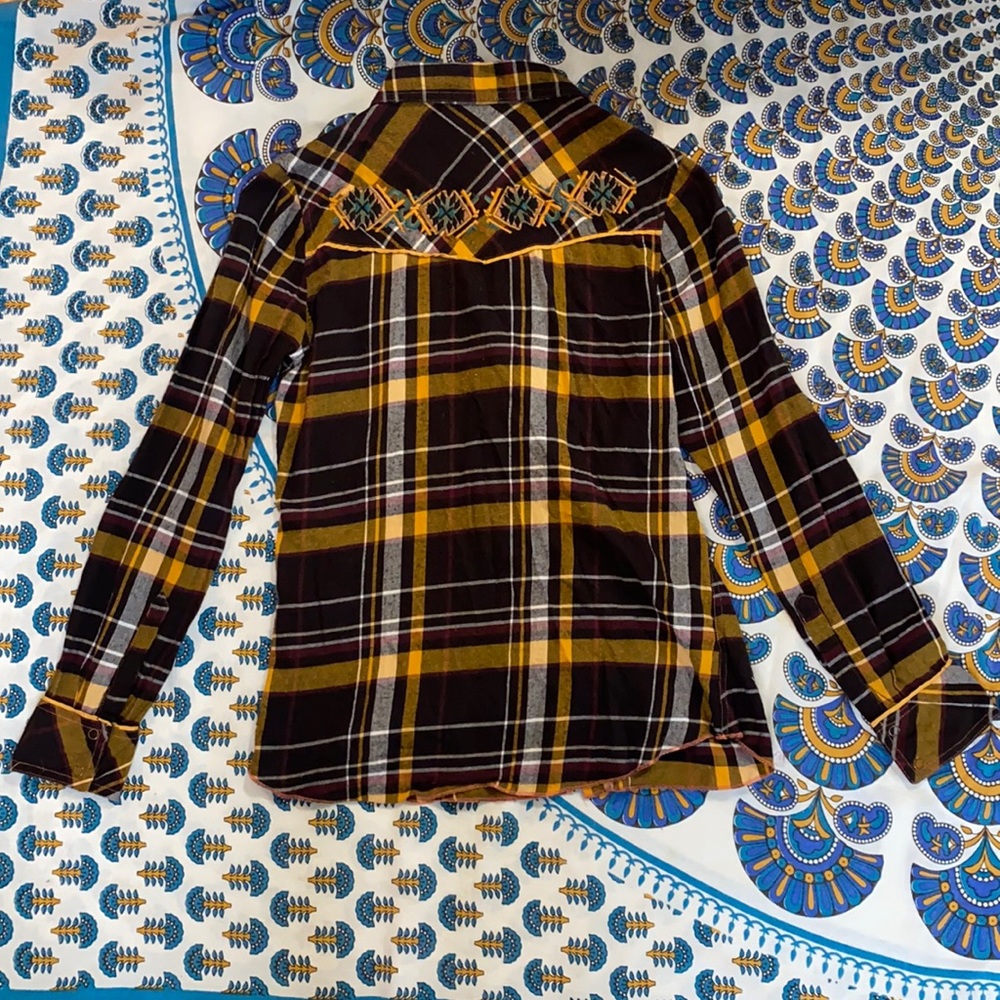 *HOST PICK 🎉 * BKE Button Down Flannel Shirt - Picture 3 of 4